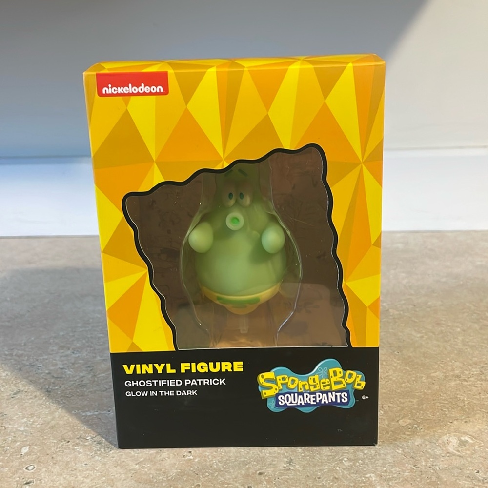 SpongeBob Ghostified Patrick Glow in the Dark Vinyl Figure